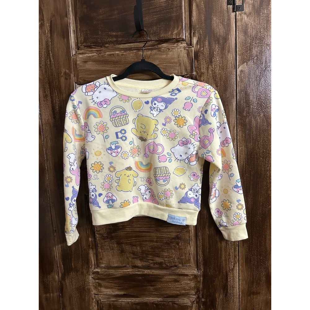 Hello Kitty & Friends Fleece Sweatshirt, Yellow,  Kids